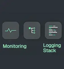 End-to-End Monitoring and Logging Stack