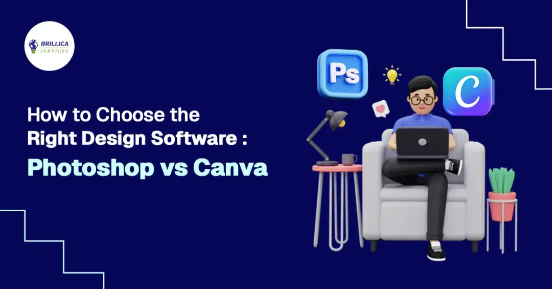 How to Choose the Right Design Software: Photoshop vs Canva